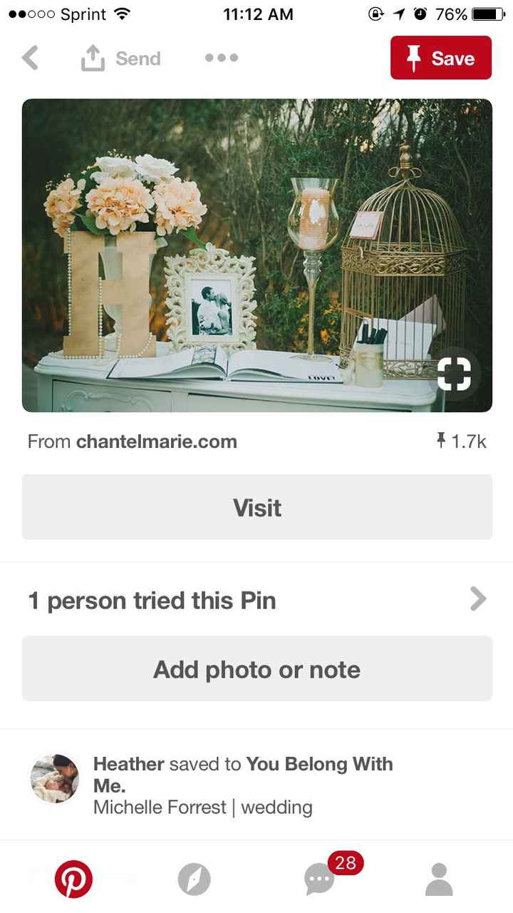  Bird cage gift table - 1