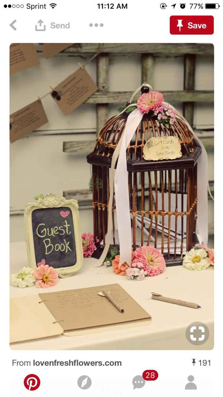  Bird cage gift table - 2