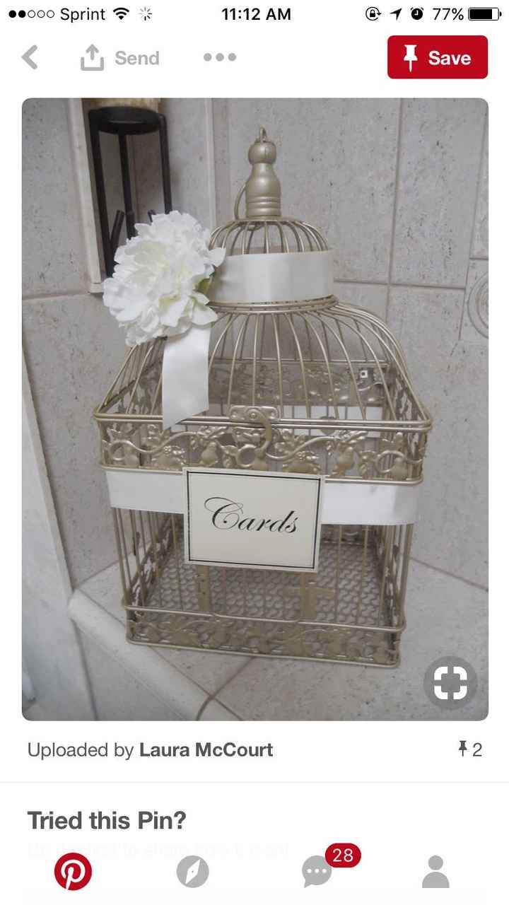  Bird cage gift table - 3