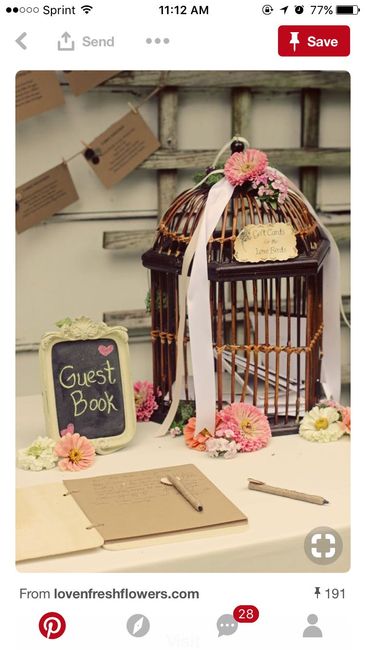  Bird cage gift table - 2