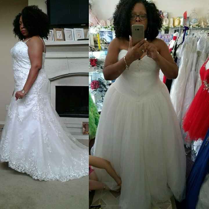 Second guessing my dress