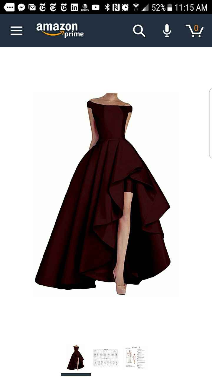 2nd Dress/After Party Dress