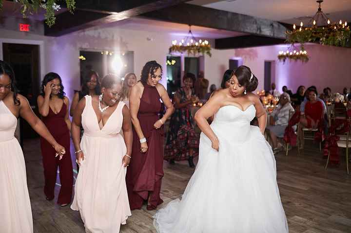 Partying with the girls!