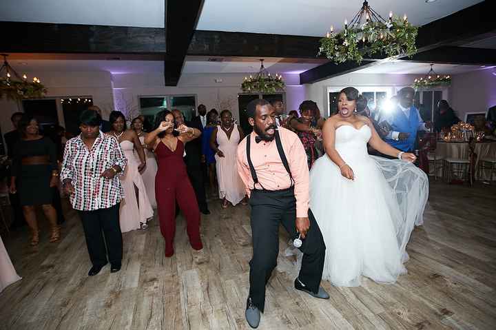 Our emcee - keeping the party going!