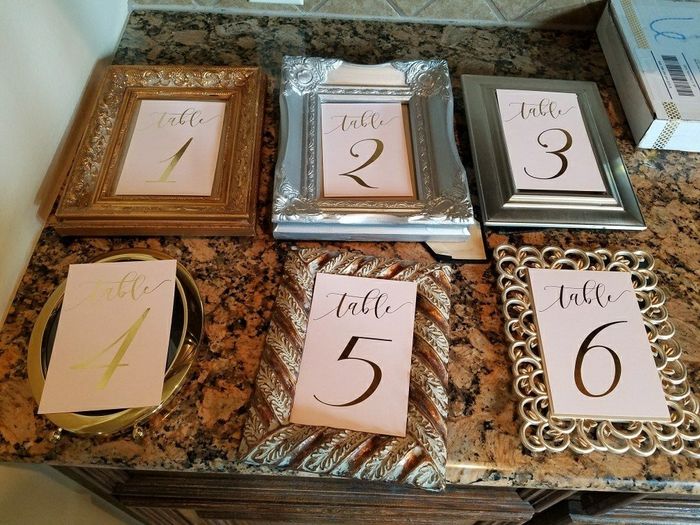 Table Numbers!!!