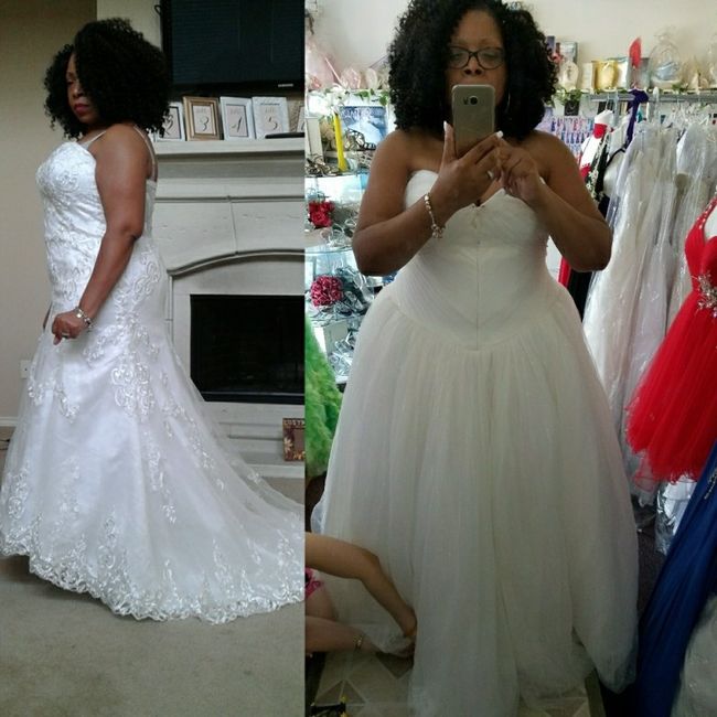 Second guessing my dress
