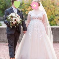 Veil for Stella York Moscato/ivory Dress - 1