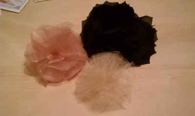WR - First Attempt at DIYing Fabric Flowers (pics)