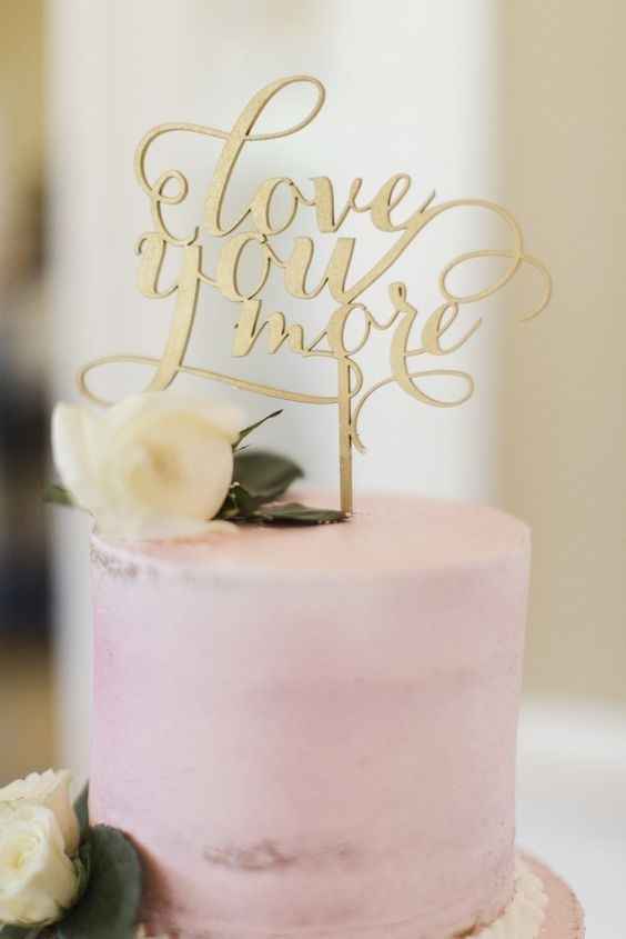 Do It Yourself Cake Topper