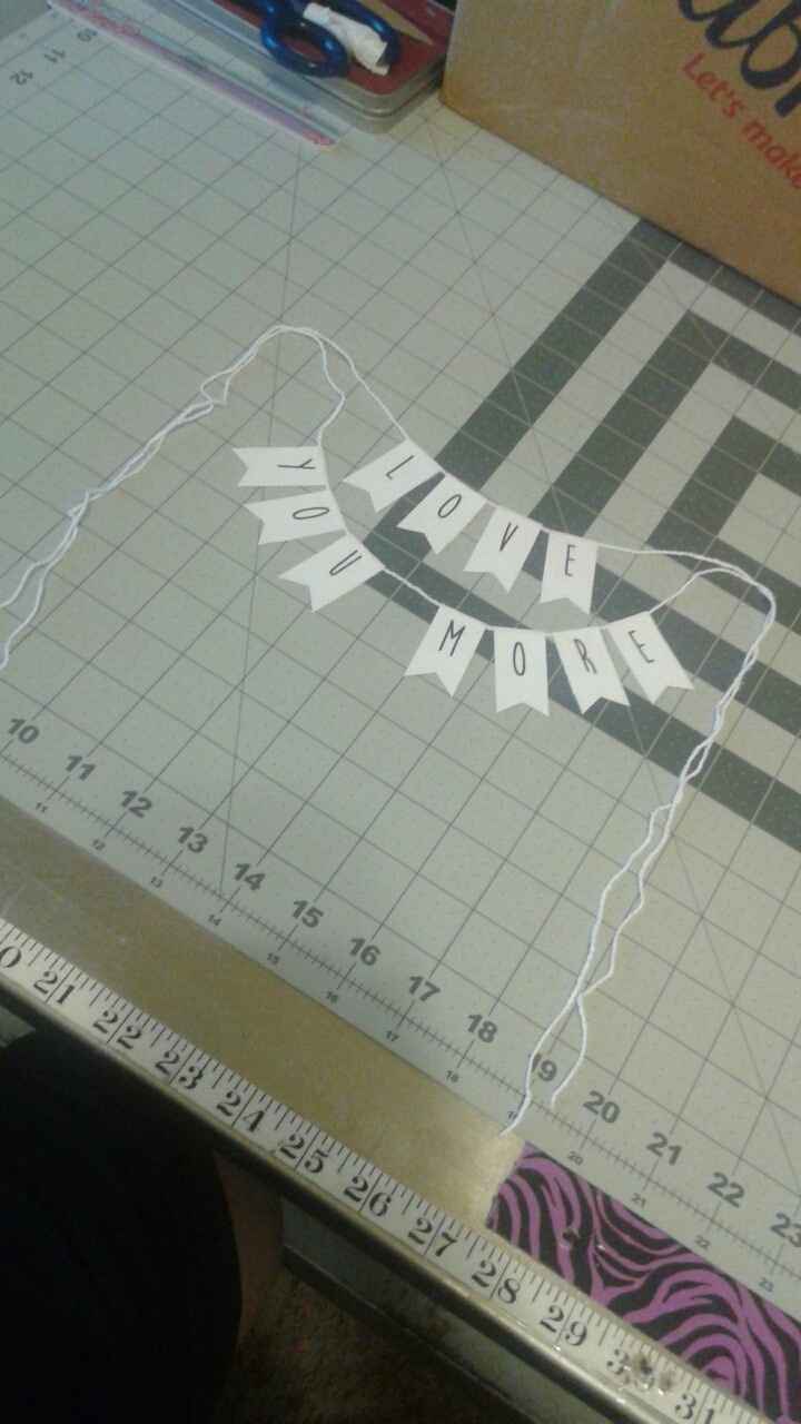 Do It Yourself Cake Topper