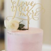 Do It Yourself Cake Topper