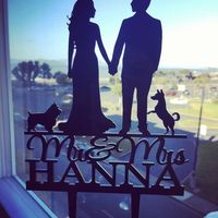 Wedding cake toppers