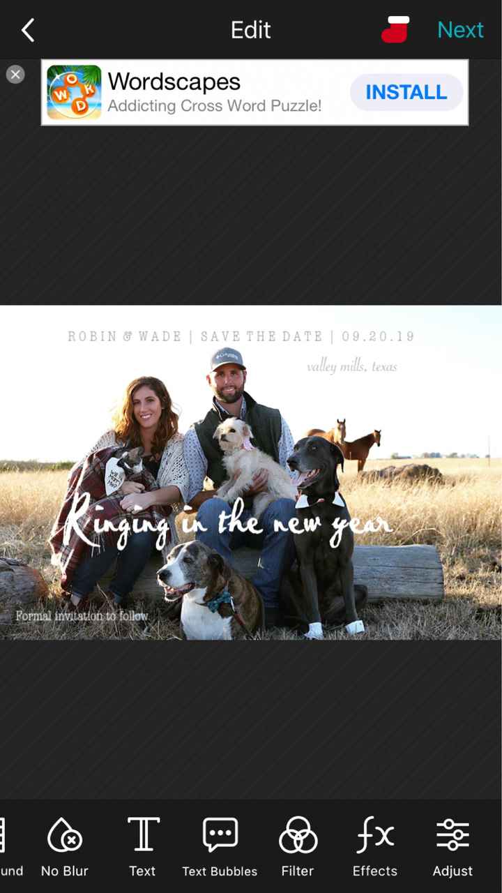 Save the date opinions! - 1