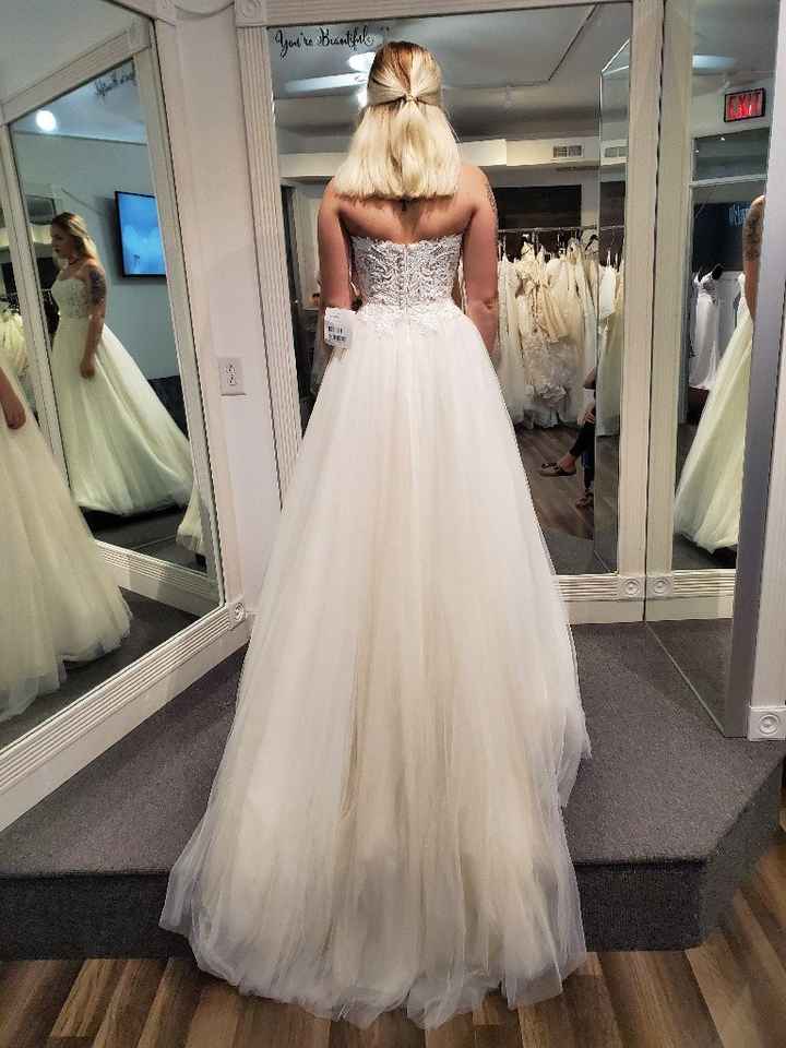 Short/petite bride, please show me your dress - 2