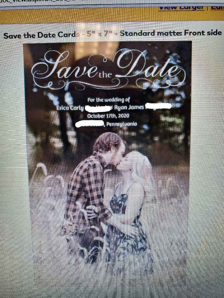 Help me pic save the dates! - 2