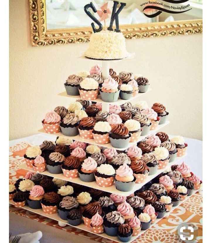 Cupcake Wedding Display - 1