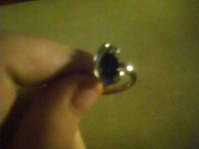 I Have a real ri-iiing. I have a real rii-iiing. Guess how I got it...  with pics!!