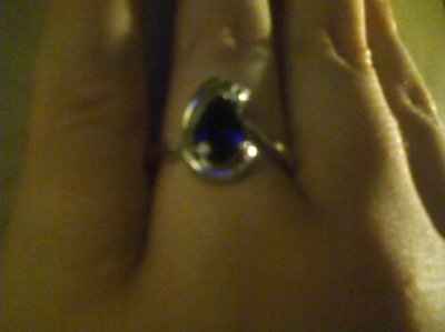 I Have a real ri-iiing. I have a real rii-iiing. Guess how I got it...  with pics!!