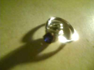 I Have a real ri-iiing. I have a real rii-iiing. Guess how I got it...  with pics!!