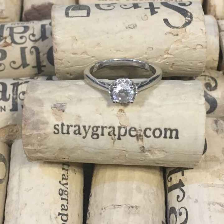 Lets see those beautiful engagement rings