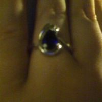 I Have a real ri-iiing. I have a real rii-iiing. Guess how I got it...  with pics!!