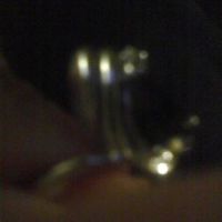 I Have a real ri-iiing. I have a real rii-iiing. Guess how I got it...  with pics!!