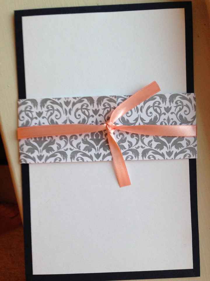 DIY Invites- Just bought the supplies and tested one out! :)