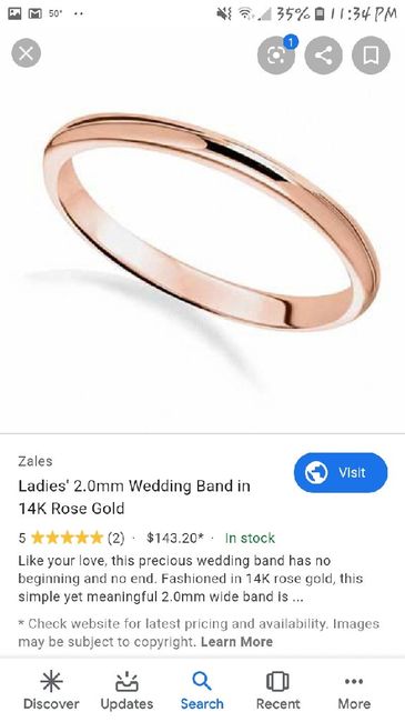 Wedding band help! 2