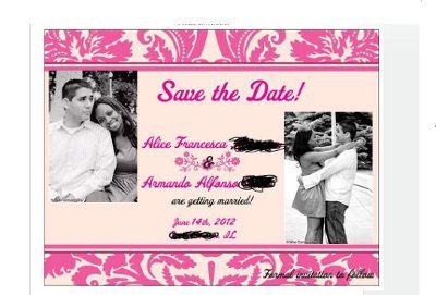 save the date what do you think?