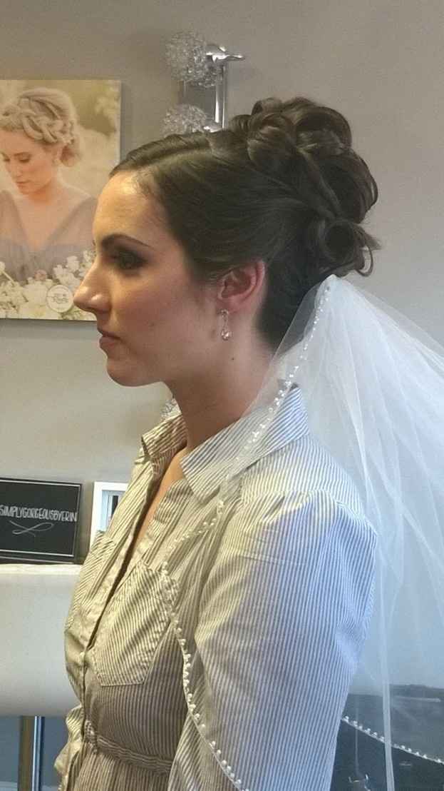 Hair and Makeup Trials - With pix!