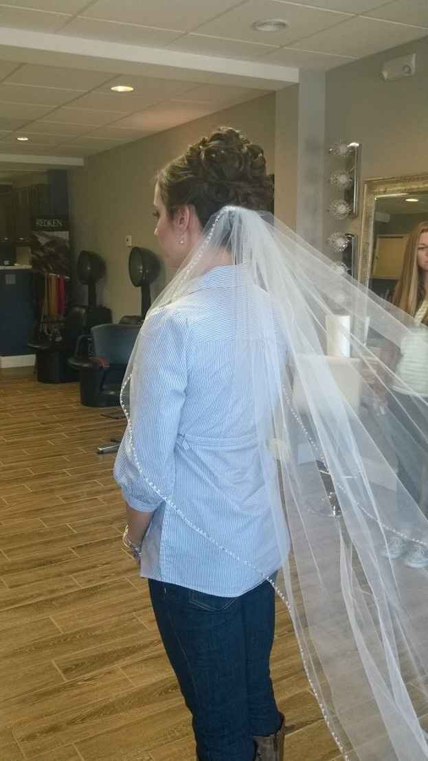 Hair and Makeup Trials - With pix!