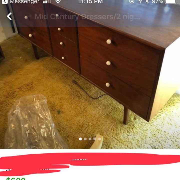 Heartwarming Day Vintage Mid Century Wedding Furniture - 8