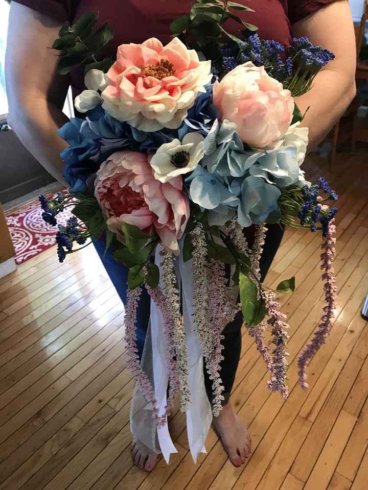 Artificial flower bouquets done! - 3