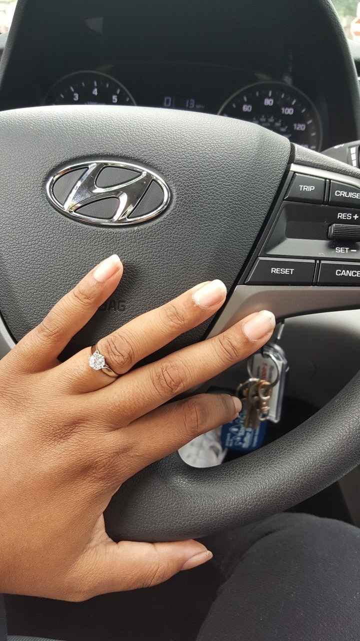 New engagement ring- show me your rings!