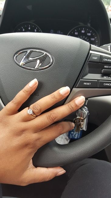 New engagement ring- show me your rings!