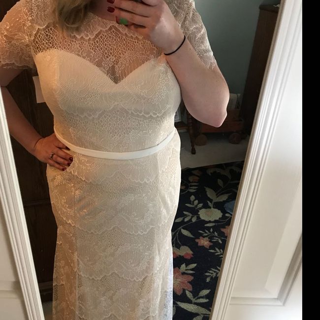 Did you get your dress from someplace non-traditional? - 1