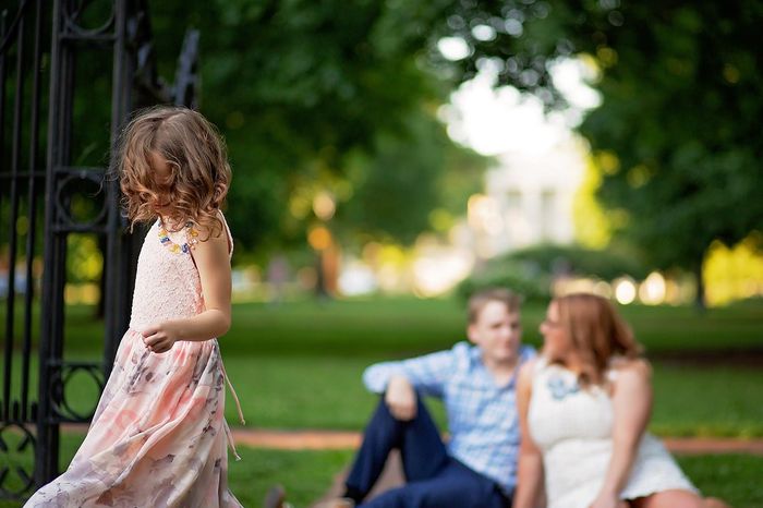 Did you include your kid(s) in your engagement pictures? 4
