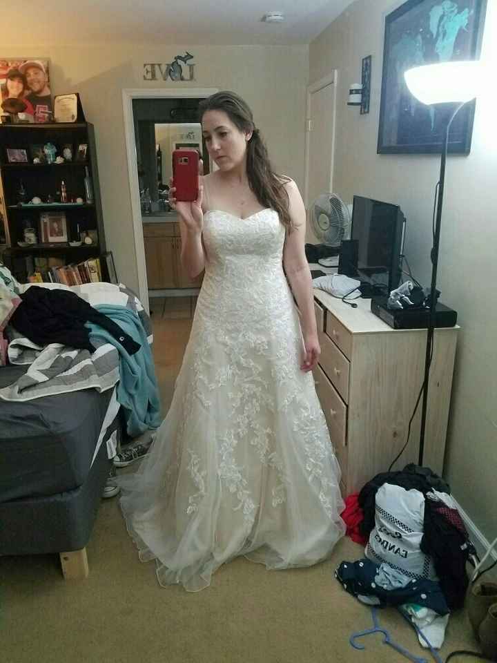 I said YES to my dress!!!! Let me see yours!!