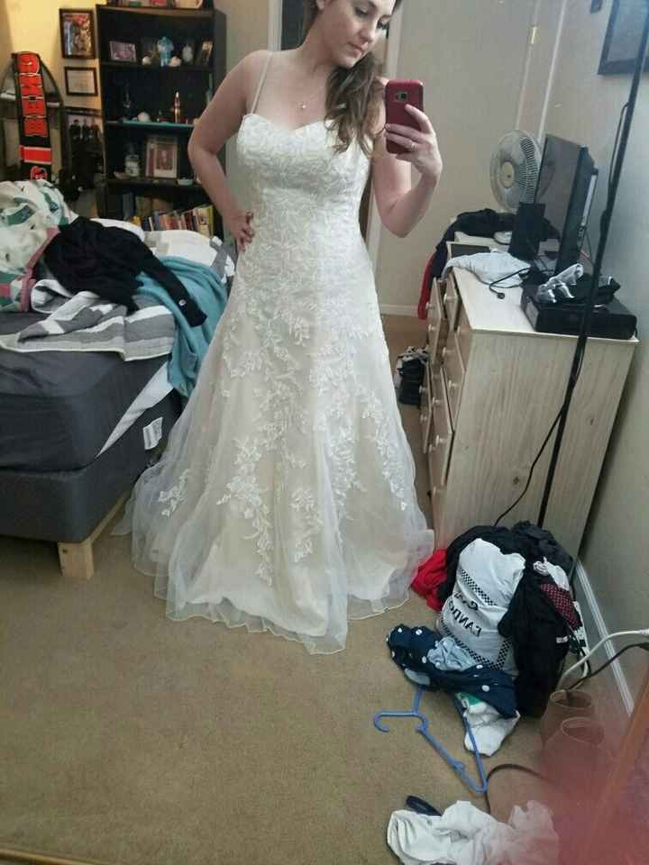 I said YES YES YES to the dress!