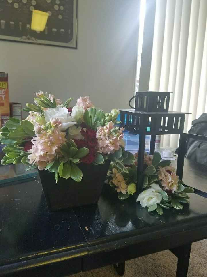 DIY centerpieces