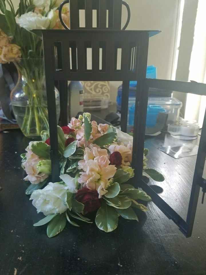 Anyone else using lantern centerpieces? Show me pics!!