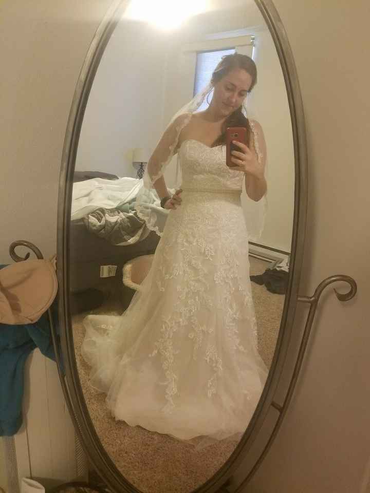 Let's see your lace wedding dresses!