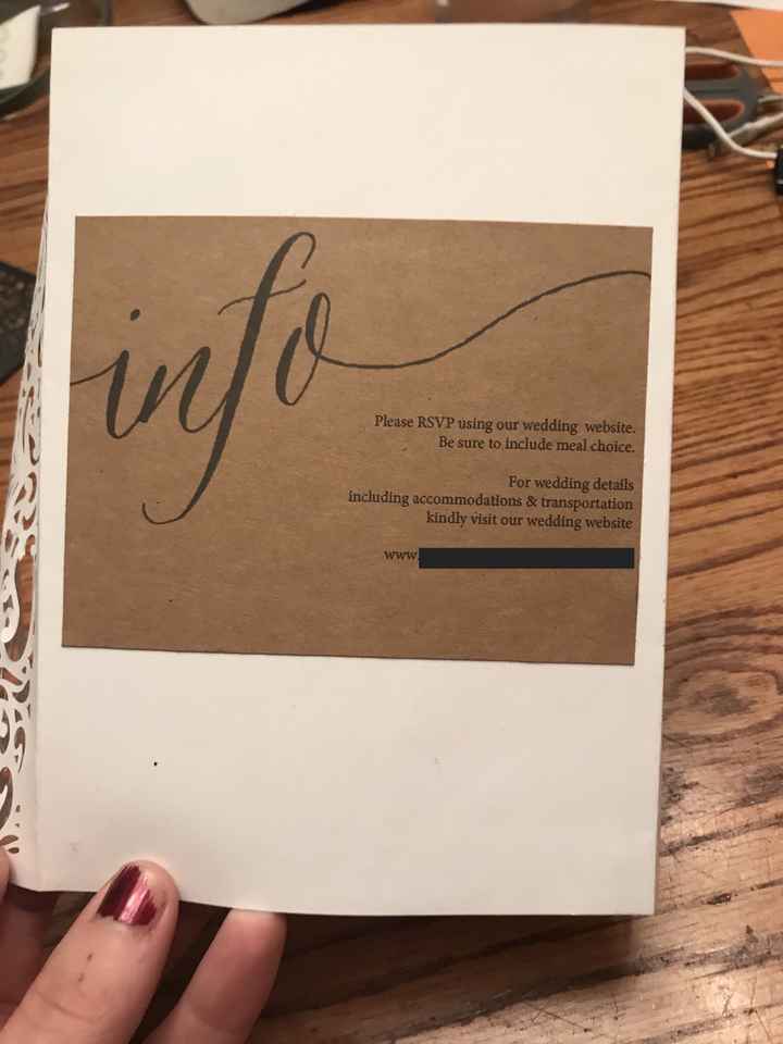 DIY Invite Help!