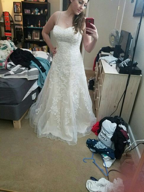I said YES YES YES to the dress!