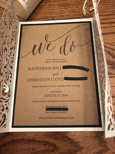 DIY Invite Help!