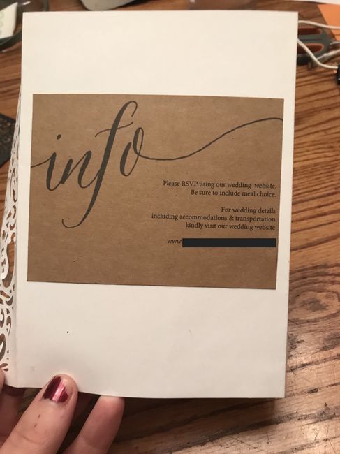 DIY Invite Help!