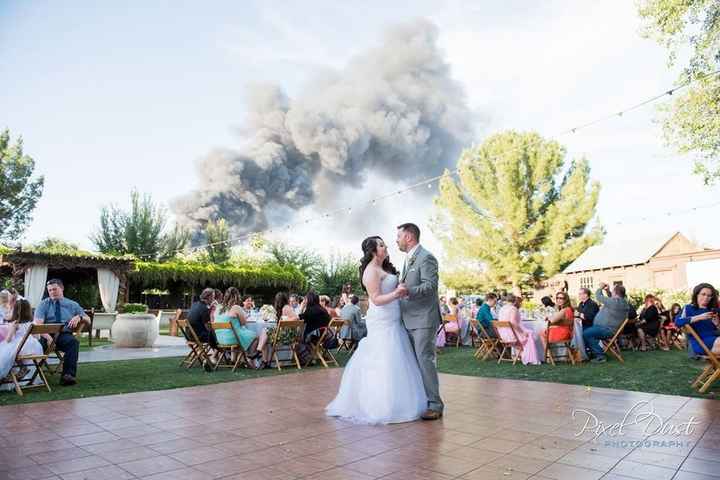BAM!! It was amazing even with the fire next door.