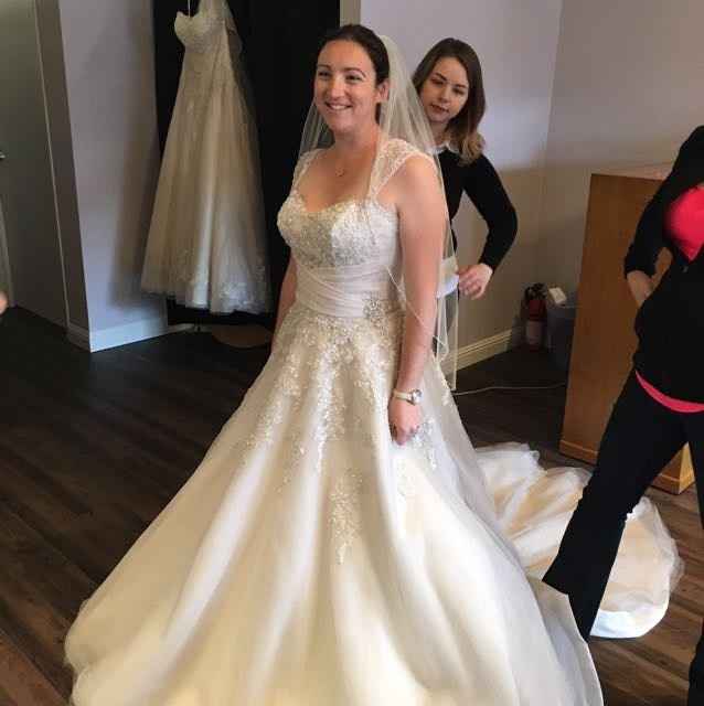 Pink/blush wedding dresses!