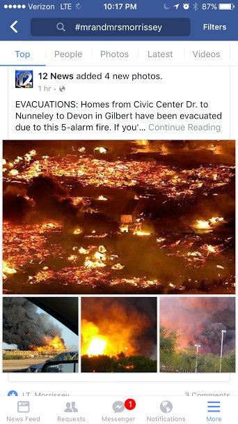 BAM!! It was amazing even with the fire next door.