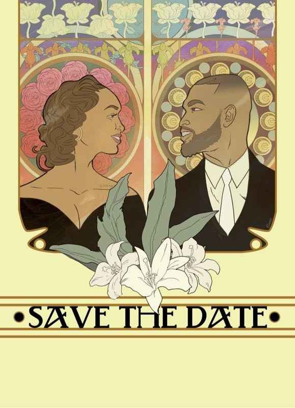 Save The Dates/ Foil Printing